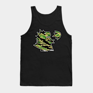 Tiger Camo Zilla Tank Top